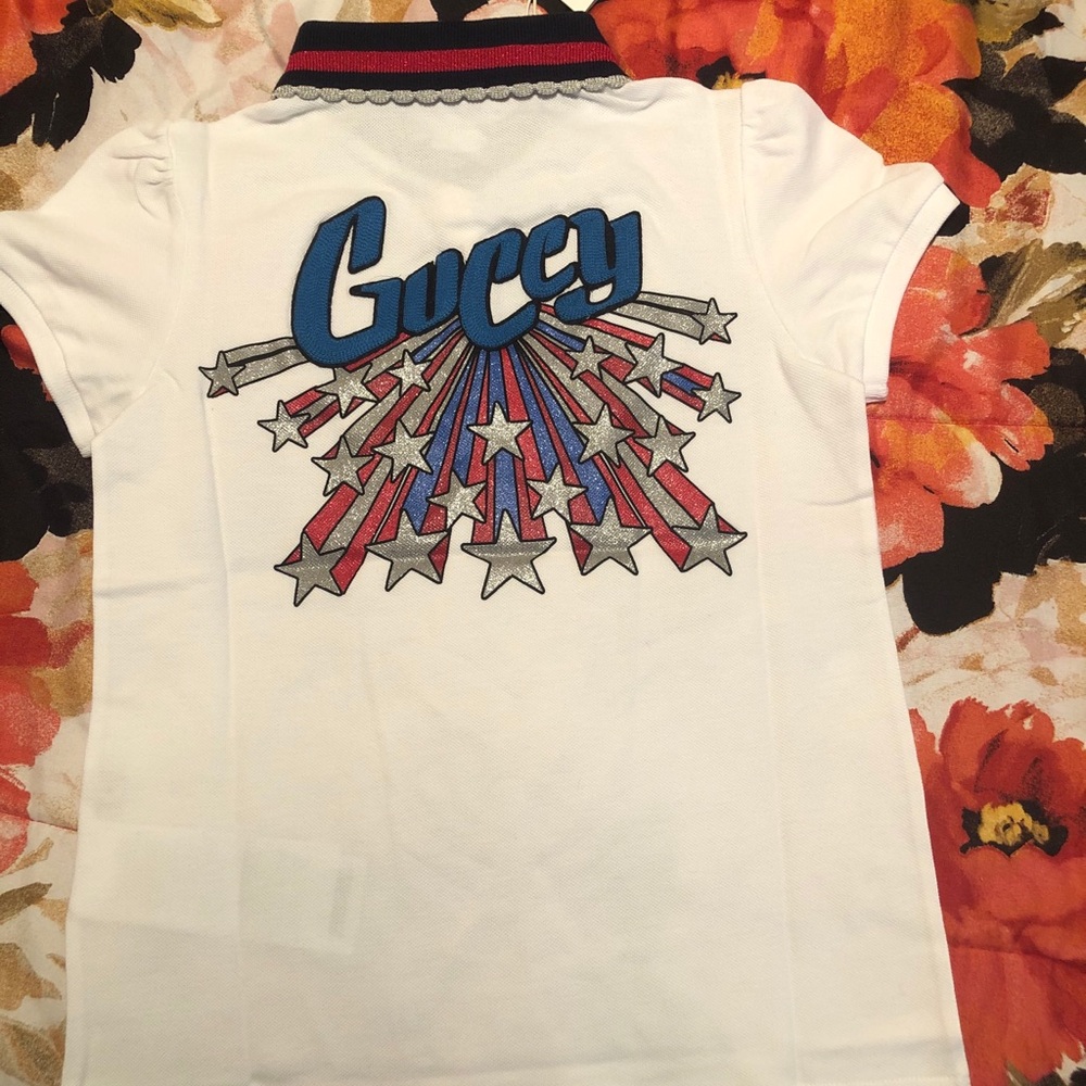 Gucci girls polo